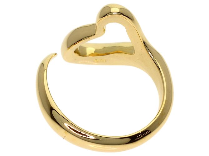 Anello Open Heart di Tiffany & Co. in oro giallo 18K - vista 4