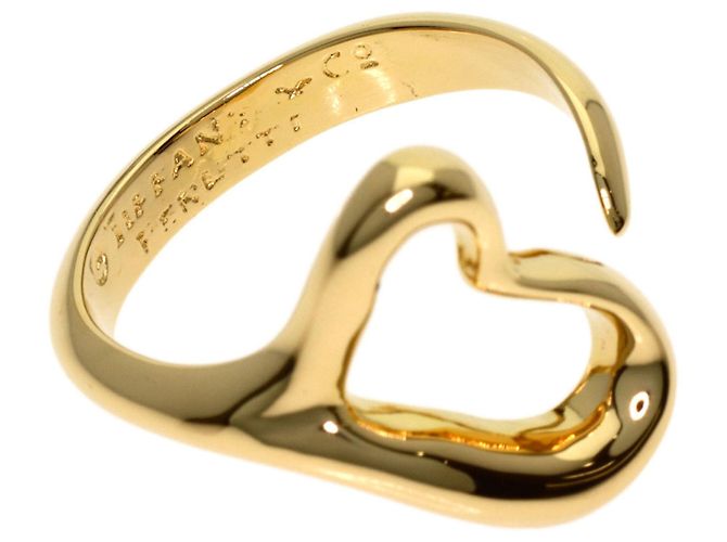 Anello Open Heart di Tiffany & Co. in oro giallo 18K - vista 5