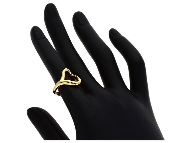 Anello Open Heart di Tiffany & Co. in oro giallo 18K - vista 6