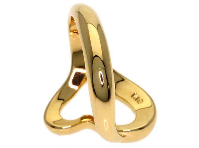 Anello Open Heart di Tiffany & Co. in oro giallo 18K - vista 8
