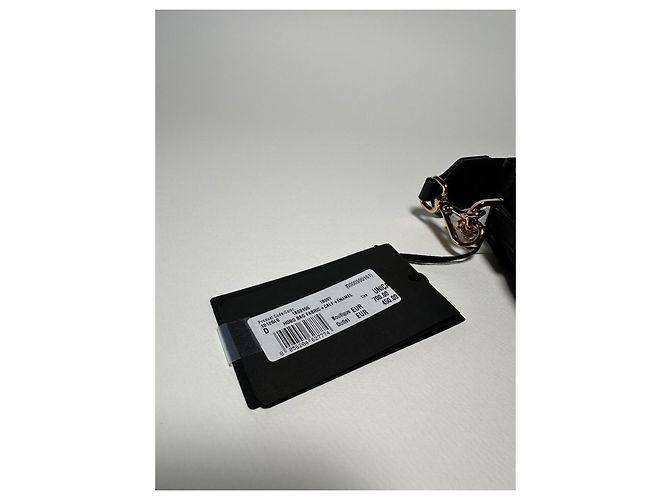 Borsa Hobo Versace Medusa Nera in Tessuto Tecnico Nero - vista 3