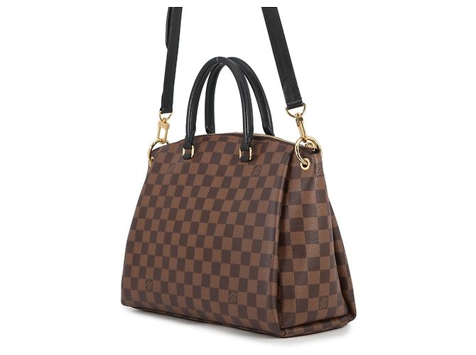 Borsa Louis Vuitton Damier Ebene Odeon Tote PM Nero - vista 2