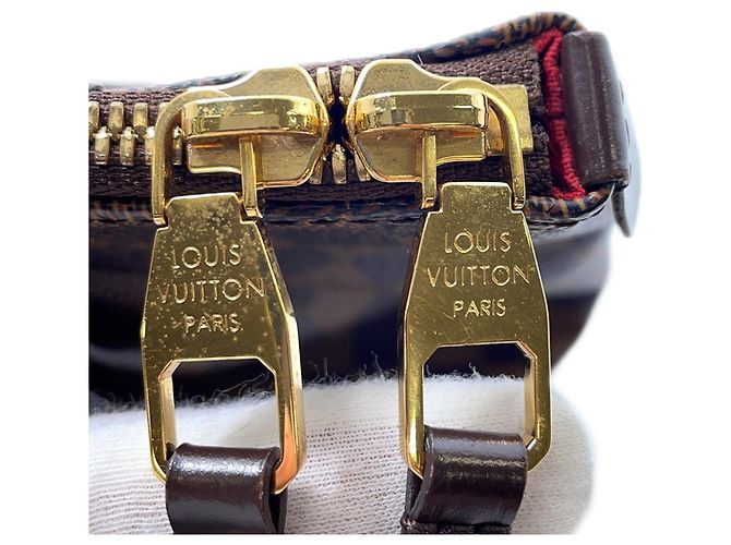 Borsa a Spalla Louis Vuitton Damier Ebene Westminster PM Rosso - vista 12