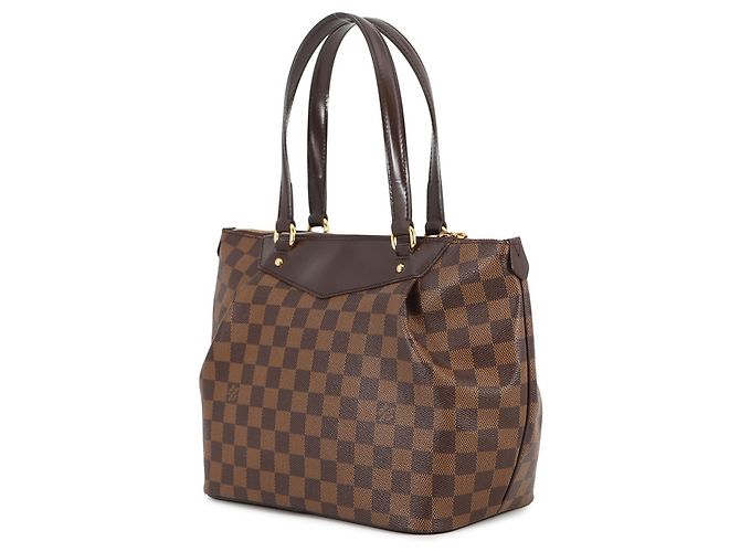 Borsa a Spalla Louis Vuitton Damier Ebene Westminster PM Rosso - vista 2