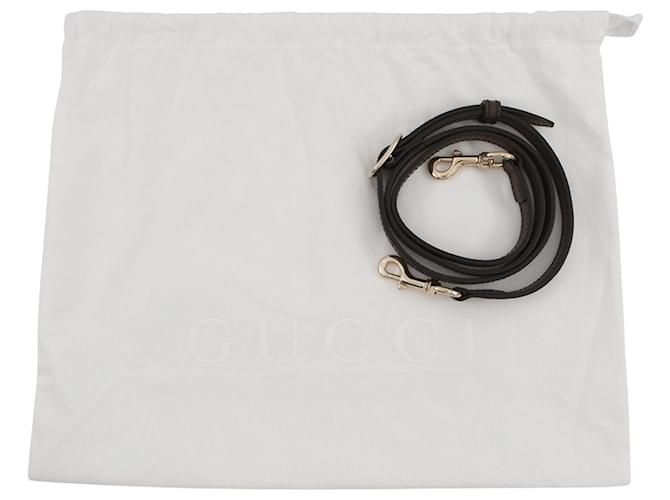 Borsa Boston Ophidia Gucci Marrone Beige - vista 14