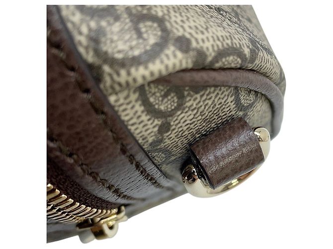 Borsa Boston Ophidia Gucci Marrone Beige - vista 9