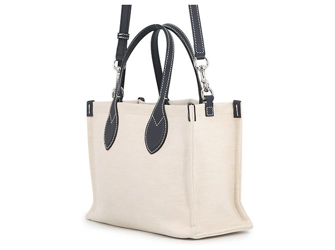 Borsa Gucci Print Mini Tote Bag Beige Blu navy - vista 2