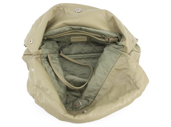 Borsa Chanel 22 Matelassé Small Cachi - vista 5