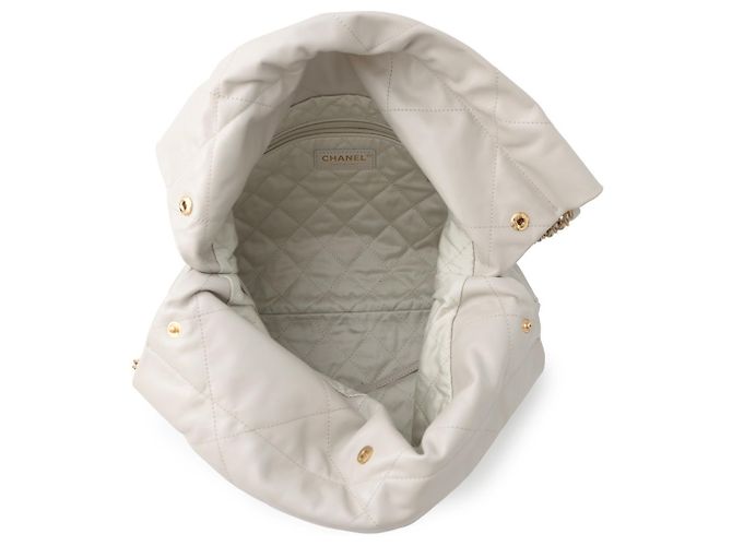 Borsa Chanel Matelasse Small Crudo - vista 5