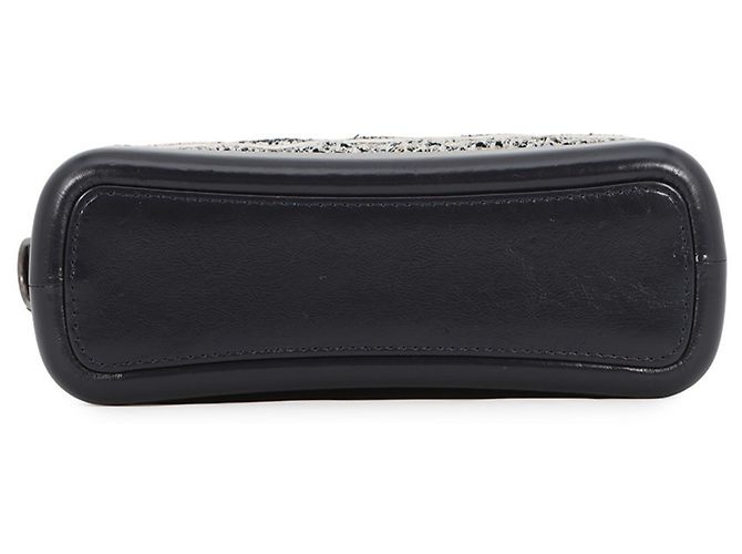 Bolsa de ombro Chanel Gabrielle Medium Hobo em tweed Branco Vermelho Azul marinho - vista 3