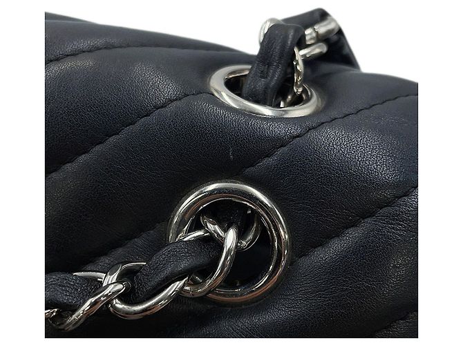 Timeless Zaino Chanel in agnello nero - vista 13