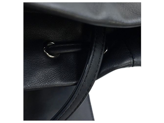 Timeless Zaino Chanel in agnello nero - vista 14