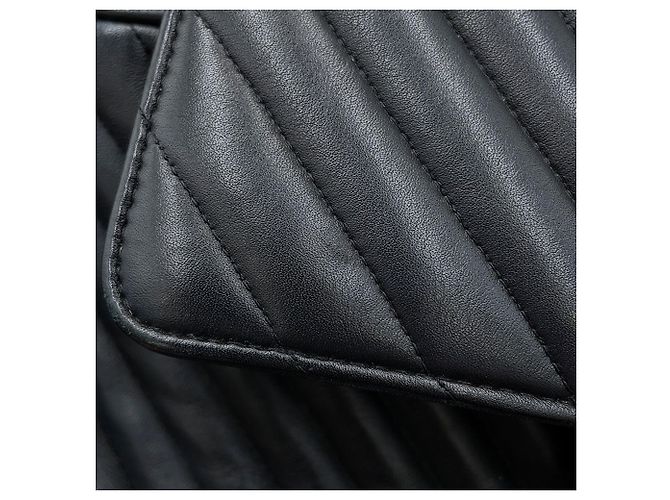 Timeless Zaino Chanel in agnello nero - vista 8