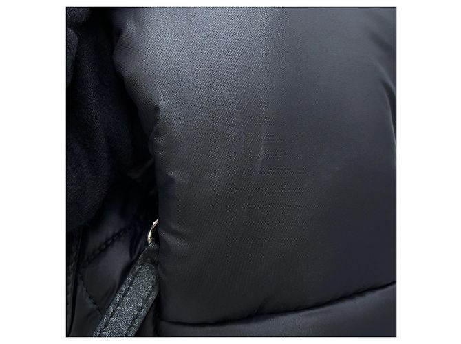 Mochila Chanel Coco Cocoon acolchoada Preto Bordeaux - vista 11