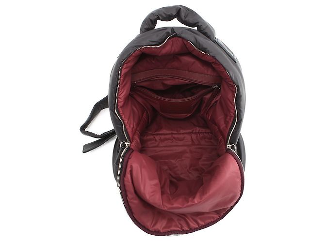 Mochila Chanel Coco Cocoon acolchoada Preto Bordeaux - vista 5