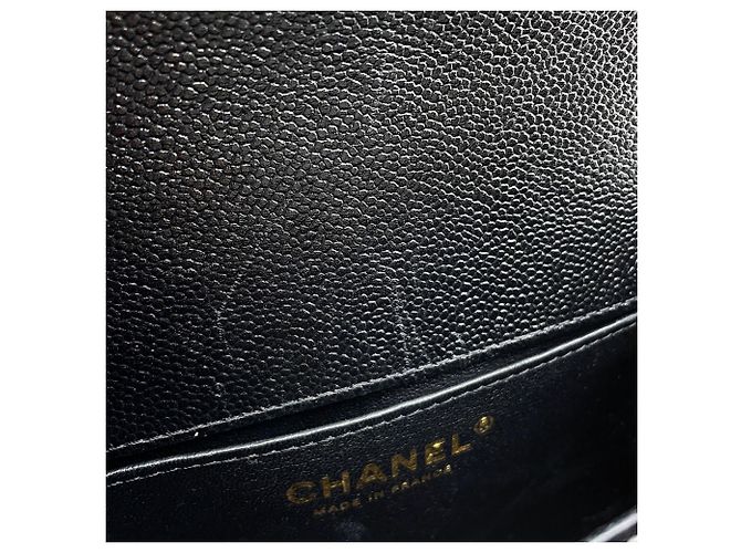 Sac à bandoulière Chanel Boy Small Chain Noir - vue 12