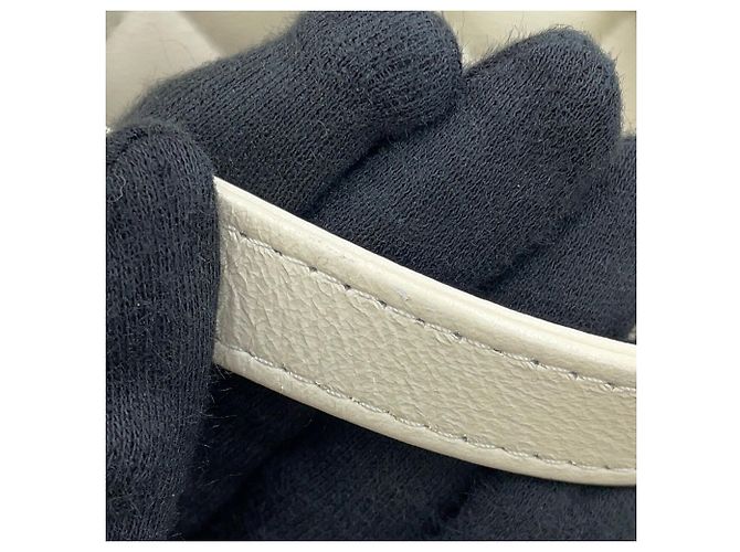 Zaino Chanel Matelassé in agnello Bianco - vista 13