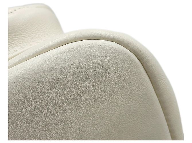 Zaino Chanel Matelassé in agnello Bianco - vista 8
