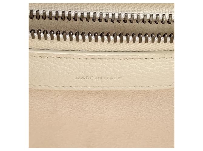 Céline Borsa Celine Luggage Micro Shopper Bianco - vista 15