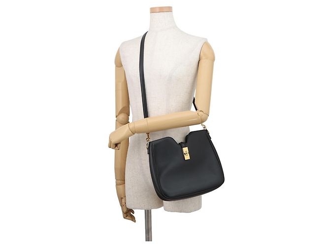 Céline Celine Borsa a tracolla Camille 16 piccola Nero - vista 4