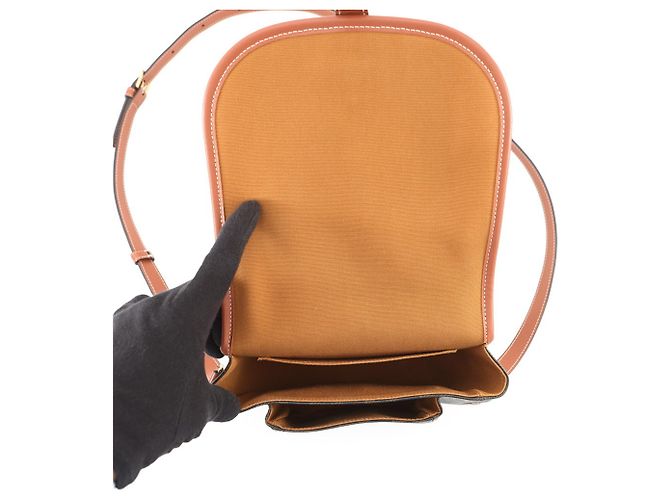 Céline Celine Schultertasche Medium Folco Triomphe Braun - Ansicht 6