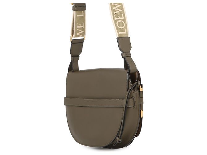 Borsa a tracolla in pelle oliva Loewe Verde oliva - vista 2