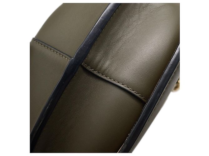 Borsa a tracolla in pelle oliva Loewe Verde oliva - vista 7