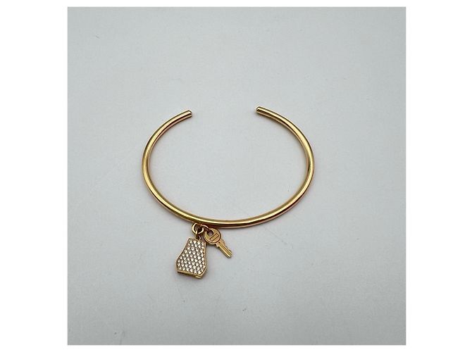 Hermès Bracciale Kelly Clochette Diamanti Oro 18K D'oro - vista 8
