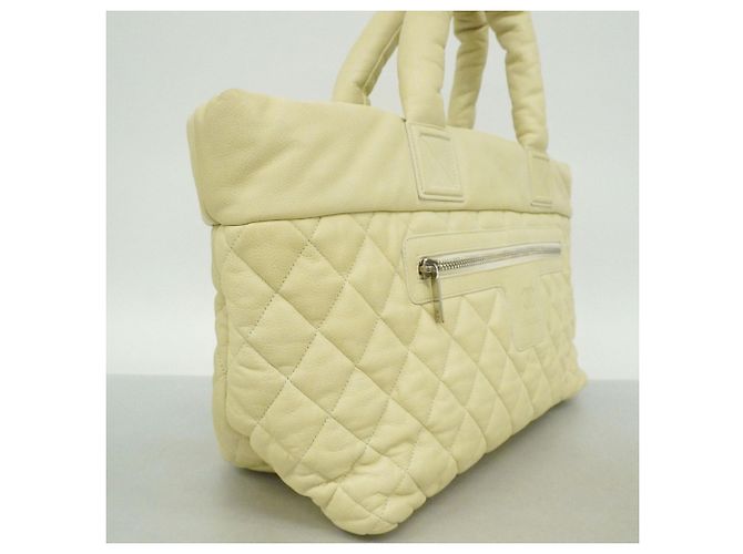 Bolsa Tote Chanel Coco Cocoon Verde claro - vista 2