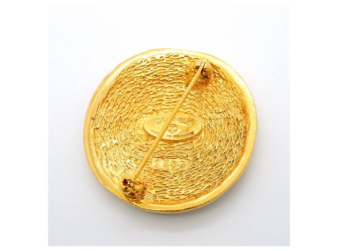 Spilla Chanel Cambon Circle D'oro - vista 5
