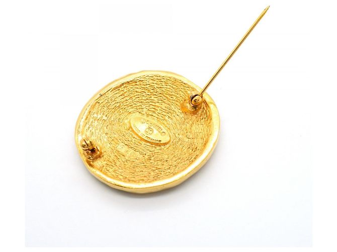 Spilla Chanel Cambon Circle D'oro - vista 6