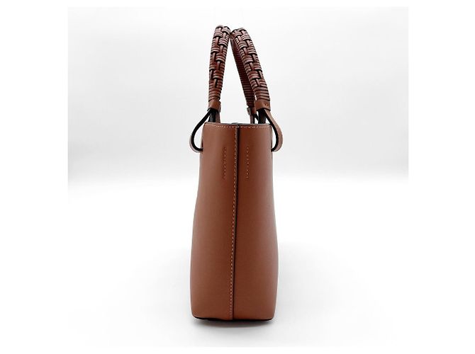 Borsa a tracolla tote Anagram Loewe Marrone - vista 3