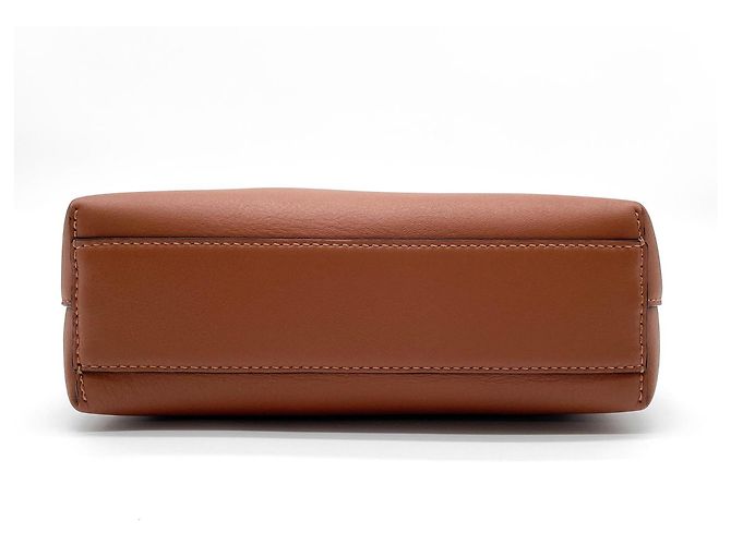 Borsa a tracolla tote Anagram Loewe Marrone - vista 5