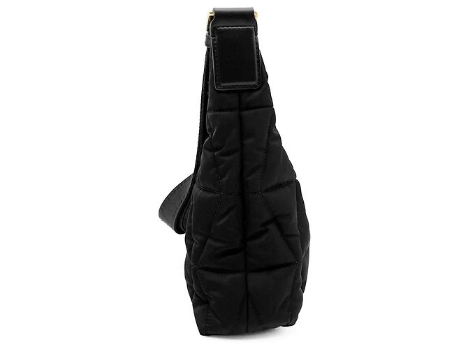 Versace Tag Hobo Schultertasche Schwarz - Ansicht 4