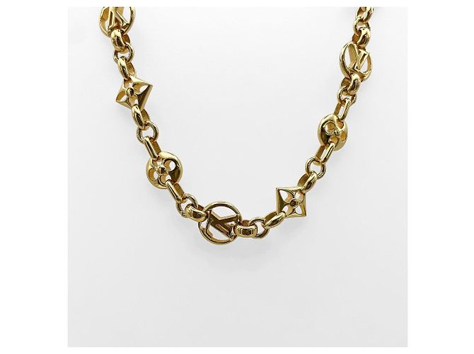 Collana Crazy in Lock Louis Vuitton D'oro - vista 2