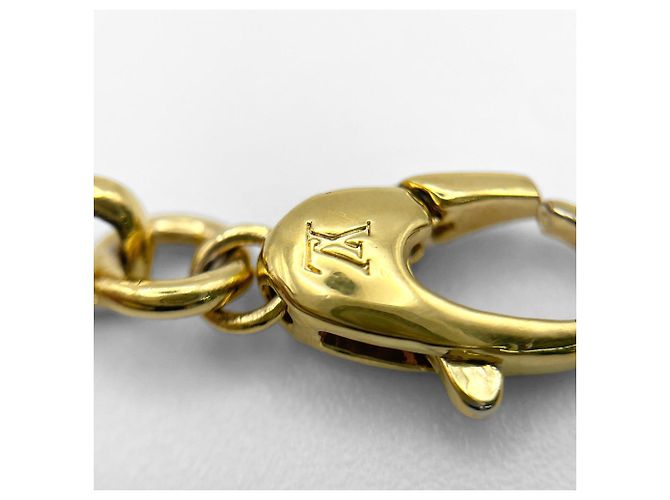 Collana Crazy in Lock Louis Vuitton D'oro - vista 4