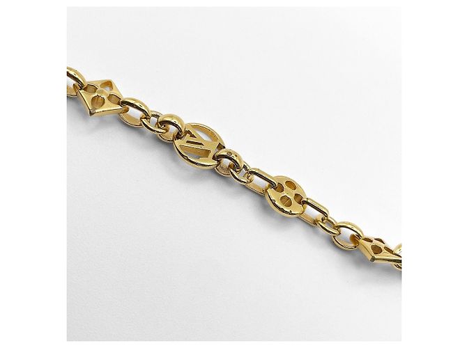 Collana Crazy in Lock Louis Vuitton D'oro - vista 5
