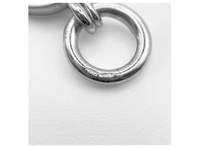 Hermès Collar Hermes Amulette Sellier Clou de Selle Plata - vista 7