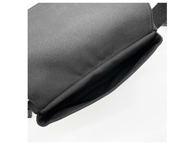 Borsa Messenger Loewe Logo XS Marrone Nero - vista 10