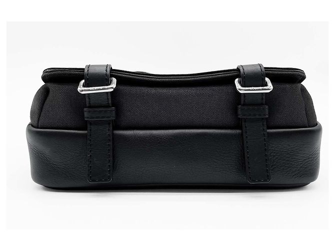 Borsa Messenger Loewe Logo XS Marrone Nero - vista 5
