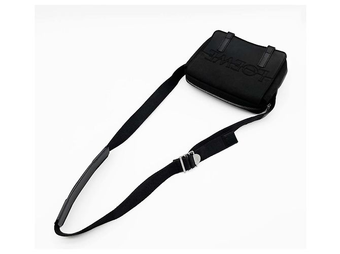 Borsa Messenger Loewe Logo XS Marrone Nero - vista 6