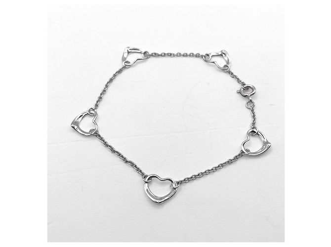 Tiffany & Co Bracciale Tiffany Open Heart di Elsa Peretti Argento - vista 3