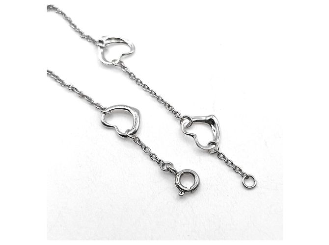 Tiffany & Co Bracciale Tiffany Open Heart di Elsa Peretti Argento - vista 6