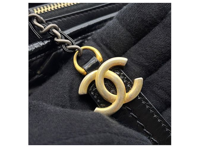 Borsa Hobo Chanel Gabrielle Small Nero - vista 10
