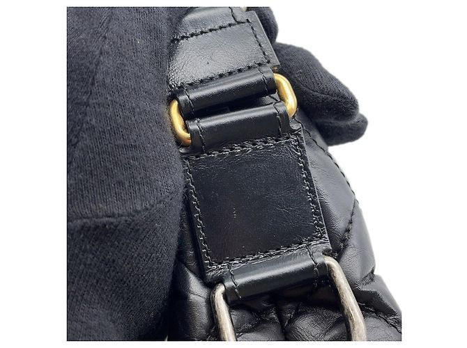 Borsa Hobo Chanel Gabrielle Small Nero - vista 14
