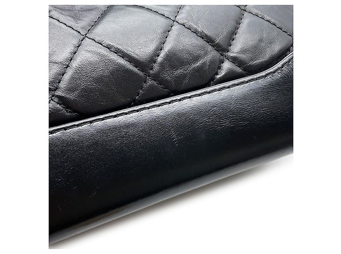 Borsa Hobo Chanel Gabrielle Small Nero - vista 8
