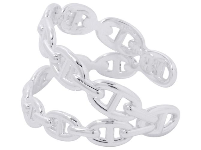 Hermès Bracciale Chaine d'Ancre Enchainee Double Hermes - vista 2