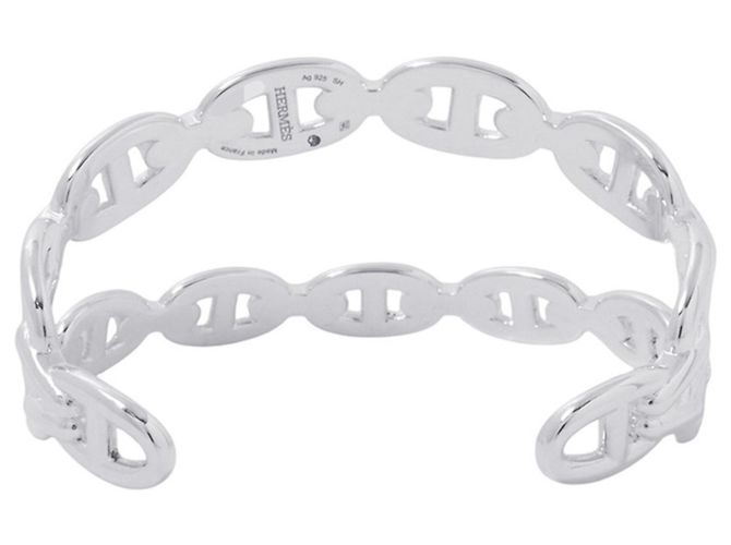 Hermès Bracciale Chaine d'Ancre Enchainee Double Hermes - vista 3