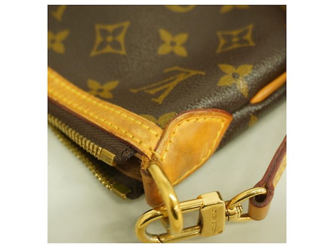 Borsa Louis Vuitton Monogram Palermo GM Marrone - vista 10