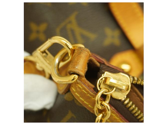 Borsa Louis Vuitton Monogram Palermo GM Marrone - vista 8